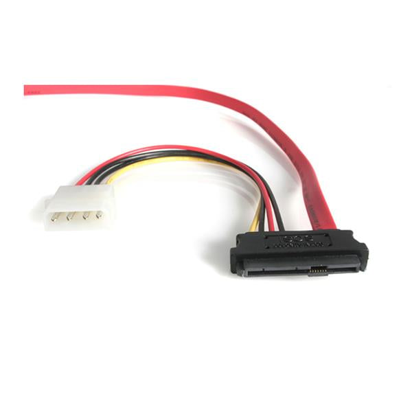 StarTech.com Câble Adaptateur SAS SFF 8482 vers SATA avec Alimentation LP4 - 46 cm - vue 6