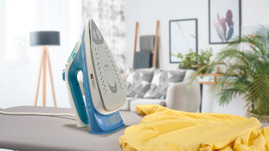 Braun FI 3144 BL Fer à repasser à sec ou à vapeur Semelle en céramique 2400 W Bleu