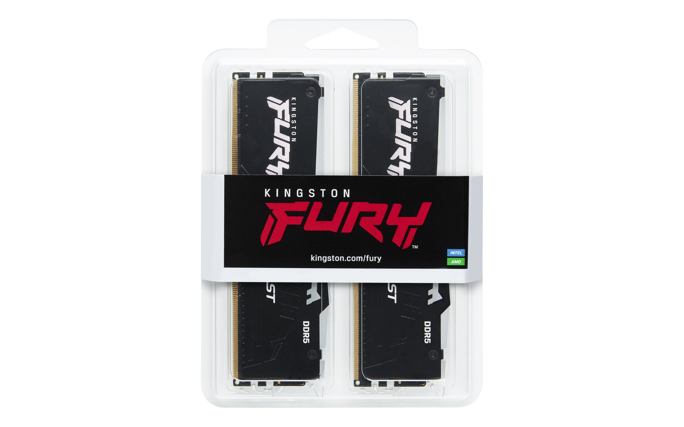 Kingston Technology FURY Beast 64 Go 6000 MT/s DDR5 CL36 DIMM (Kits de 2) RGB EXPO