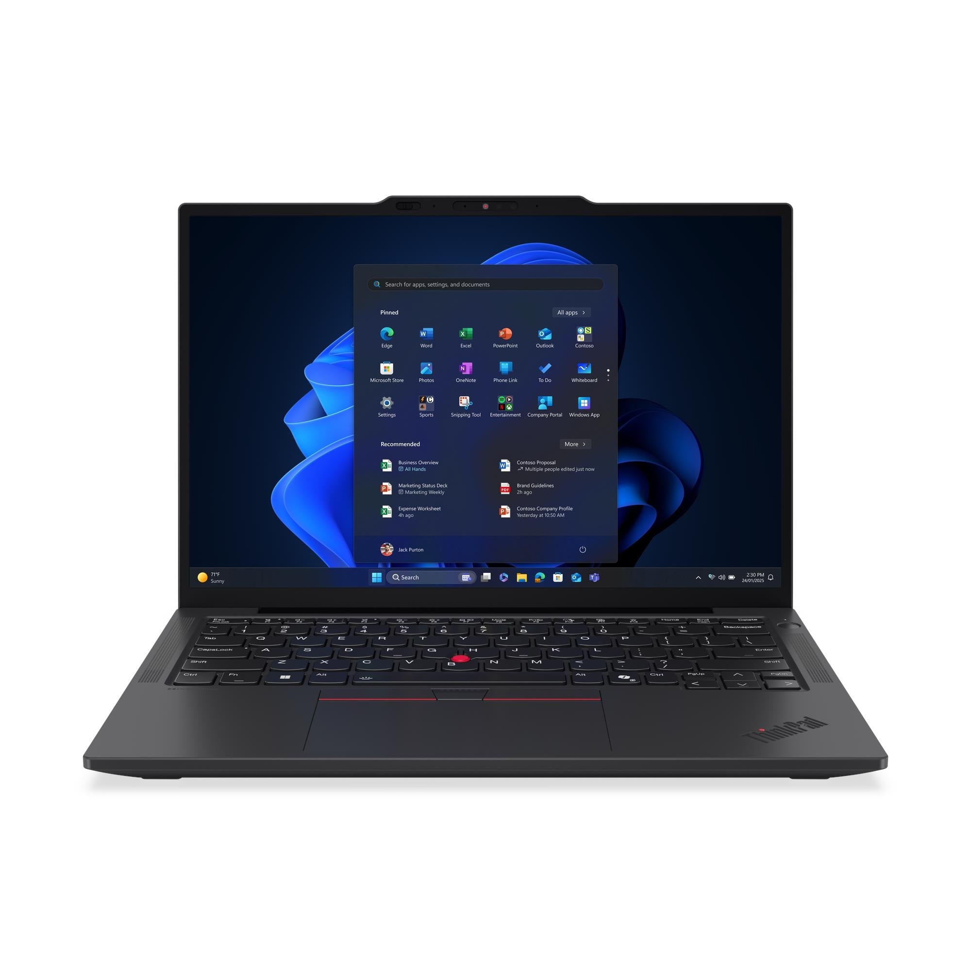 Lenovo ThinkPad X13 Gen 7 (Intel) Copilot+ PC Intel Core Ultra 7 355 Ordinateur portable 33,8 cm (13.3") Écran tactile WUXGA 32 Go LPDDR5x-SDRAM 512 Go SSD Wi-Fi 7 (802.11be) Windows 11 Pro Nordique Noir