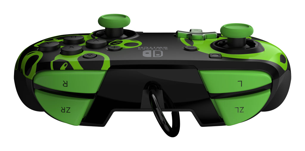 PDP Manette filaire REMATCH: 1-Up Glow in the Dark
