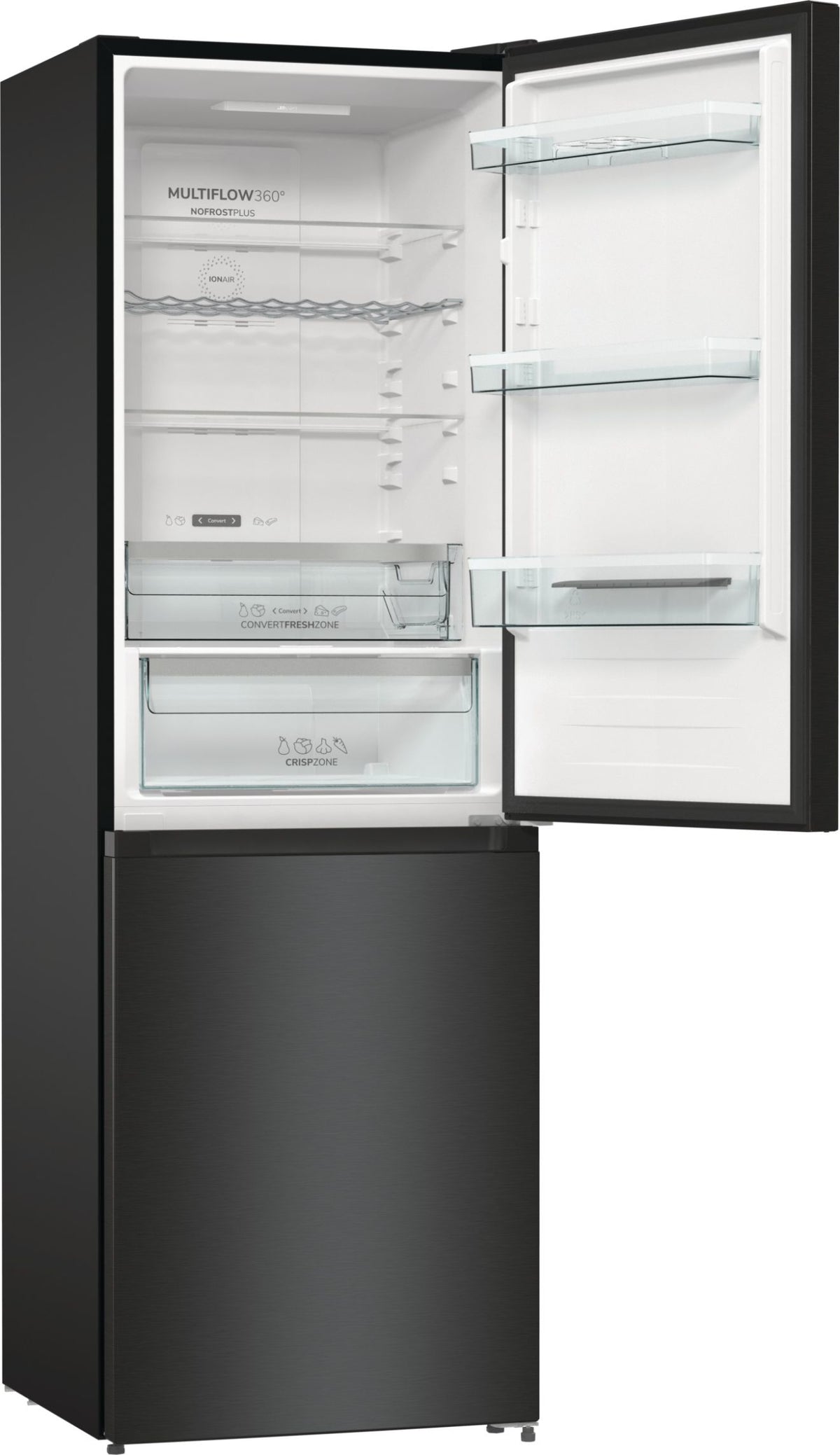 Gorenje NRK619EABXL4 Pose libre 300 L Noir