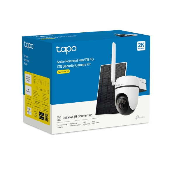 TP-Link Tapo C615G KIT Dôme Caméra de sécurité IP Extérieure 2304 x 1296 pixels Plafond/Mur/Poteau