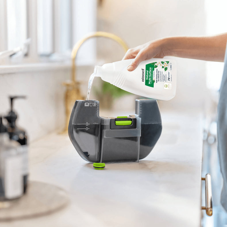 Bissell SpinWave + Vac Pet Pro Aspirateur balai Batterie Sec&humide Cyclonique Sac à poussière 0,4 L Noir, Gris