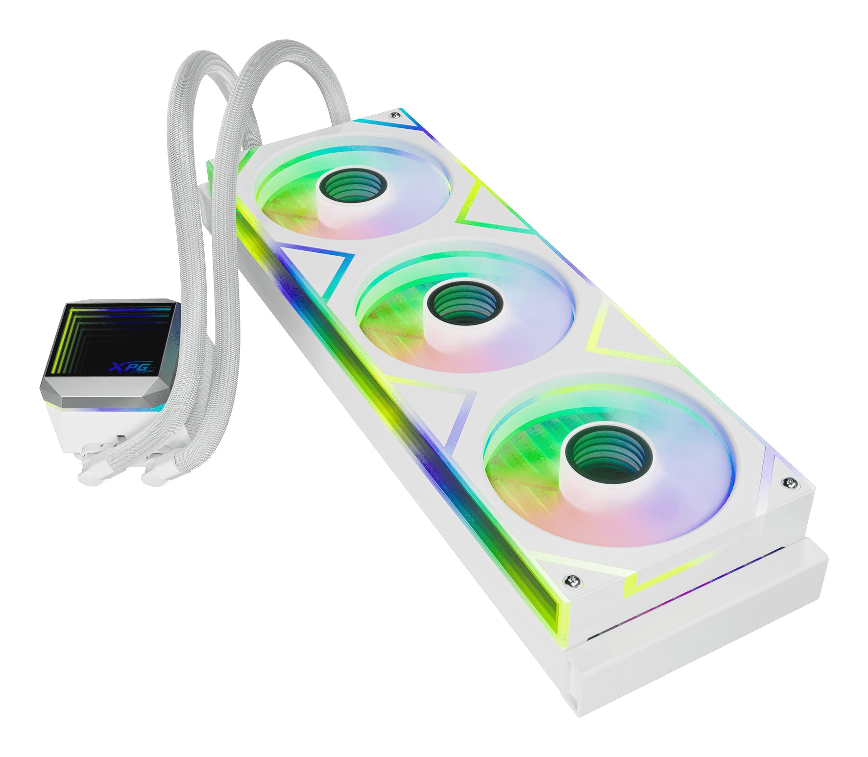 XPG LEVANTE II 360 Processeur Refroidisseur de liquide tout-en-un 12 cm Blanc