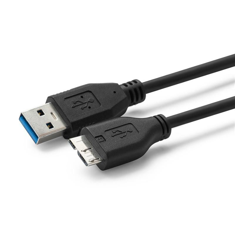 Microconnect USB3.0AB3MICRO câble USB USB 3.2 Gen 1 (3.1 Gen 1) 3 m USB A Micro-USB B Noir
