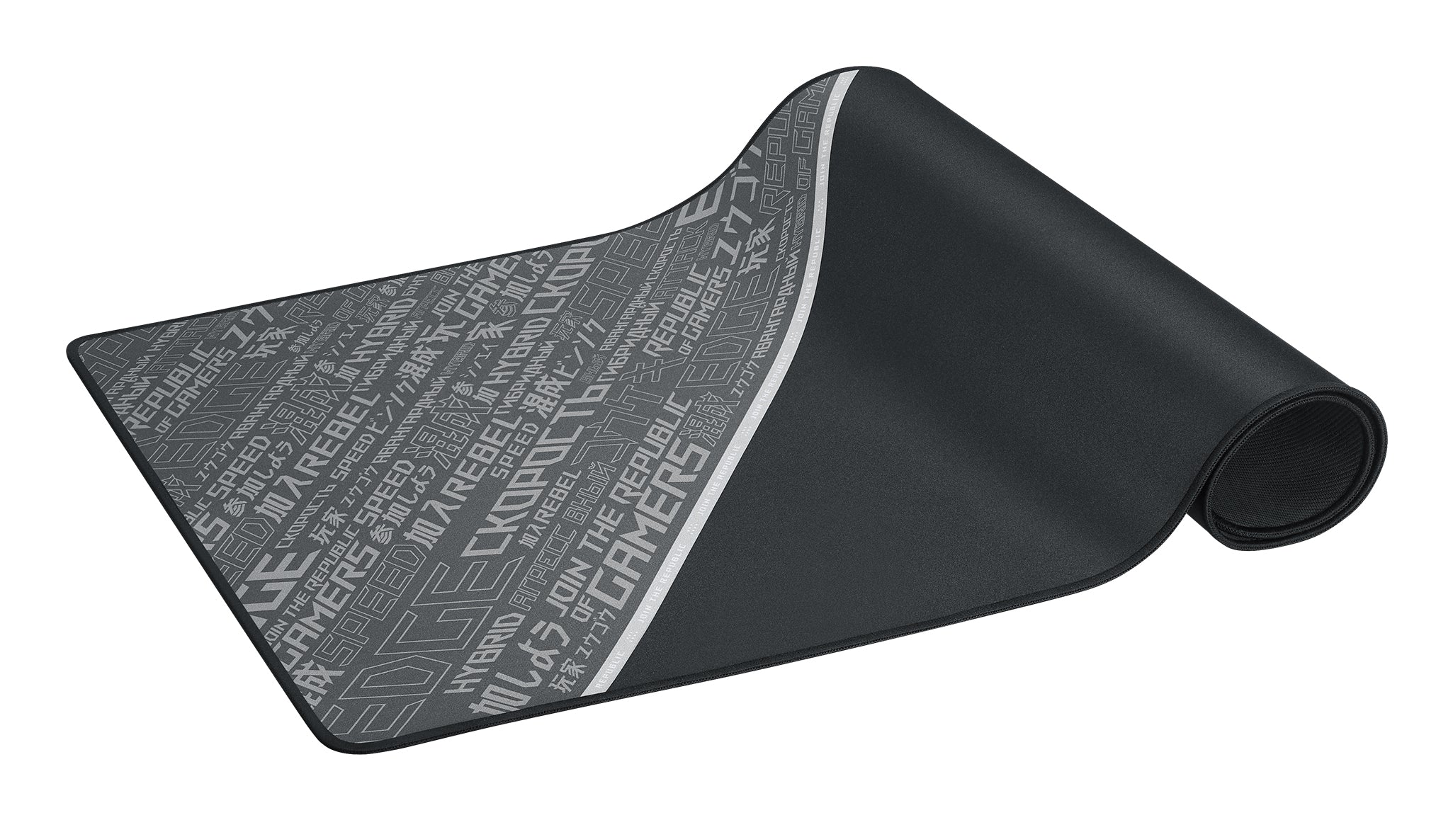 ASUS ROG Sheath BLK LTD Tapis de souris de jeu Noir, Gris, Blanc