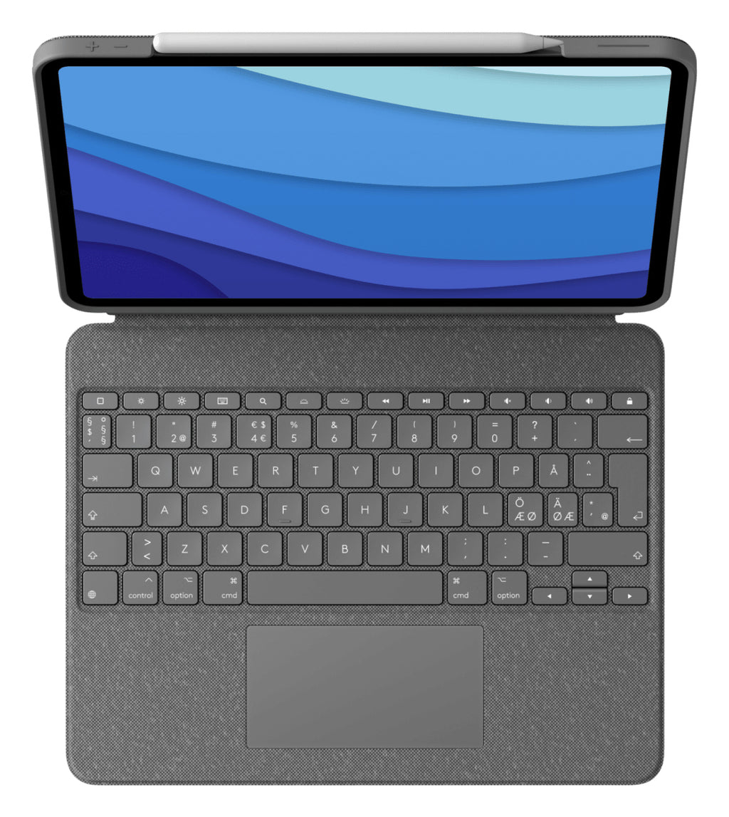 Logitech Combo Touch Clavier et Étui Folio, Filaire, Disposition Nordique