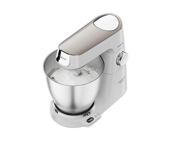 Kenwood Titanium Chef Baker XL Robot de Cuisine 1200 W 7 L Blanc avec Balances Intégrées