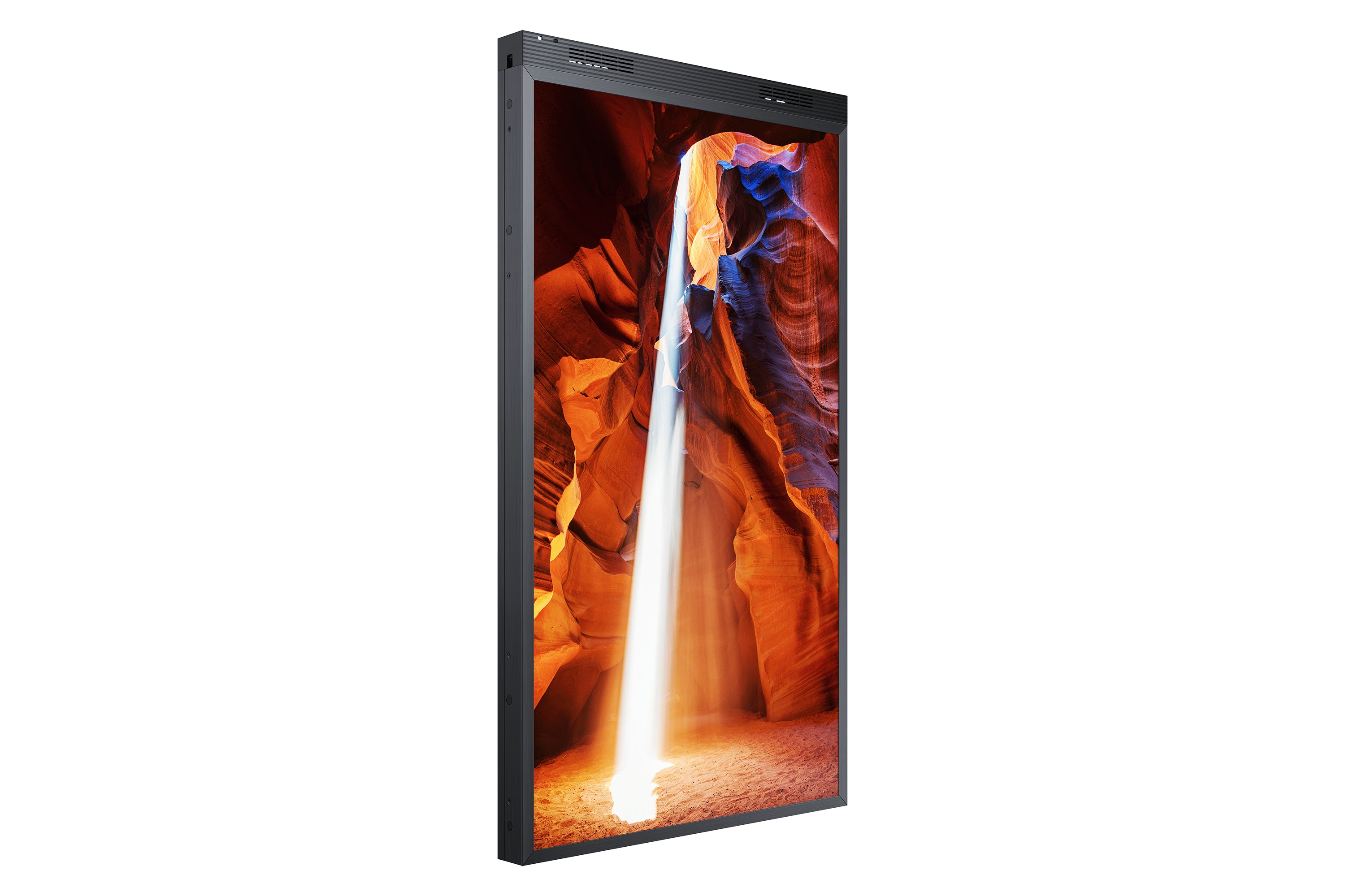 Samsung OM55N-DS Écran plat de signalisation numérique 139,7 cm (55") LCD Wifi 3000 cd/m² Full HD Noir Intégré dans le processeur Tizen 5.0