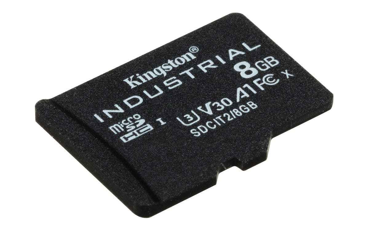 Kingston Technology Carte 8GB microSDHC Industrielle C10 A1 pSLC emballage individuel sans adaptateur - vue 2