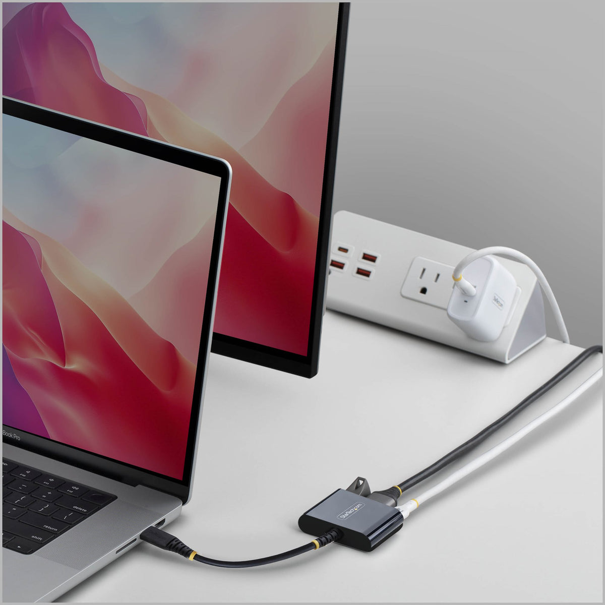 StarTech.com Adaptateur Multiport USB-C vers HDMI, Charge PD 140W, 4K 60Hz, Hub USB 5 Gbps