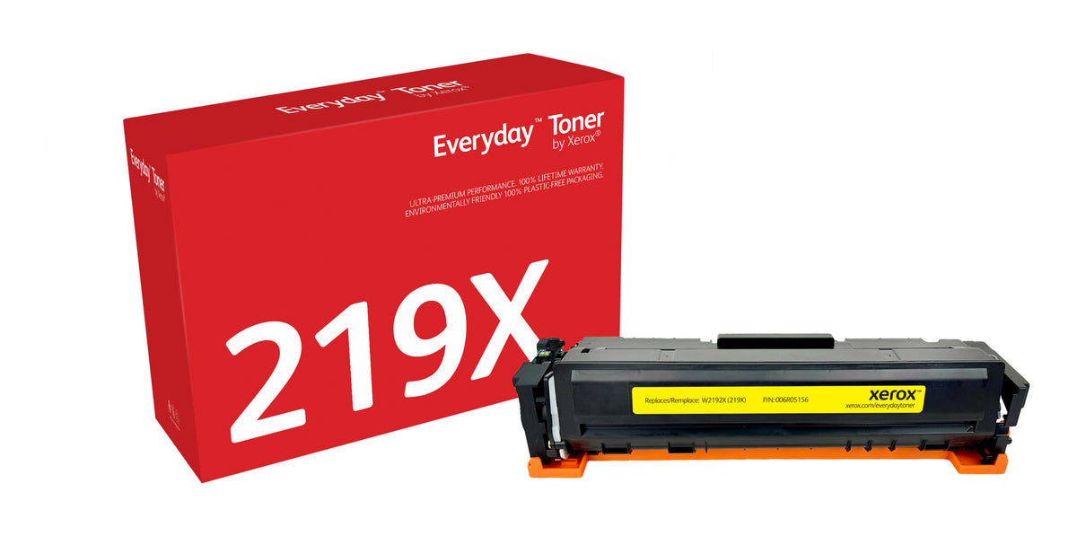 Toner Compatible Référence 219X (W2192X), Couleur Jaune, Grande Capacité