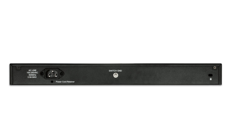 D-Link DGS-1210-52MP Switch Gigabit Ethernet Géré L2 PoE, 48 Ports RJ-45, 4 SFP, Noir/Gris