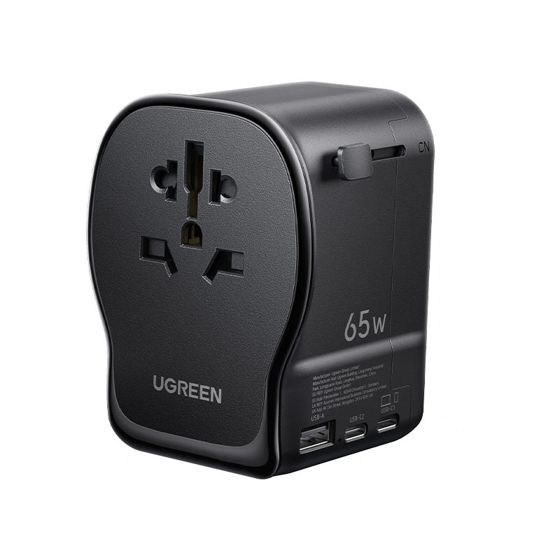 Ugreen 55001 chargeur d'appareils mobiles Universel Noir, Gris Secteur Charge rapide Intérieure