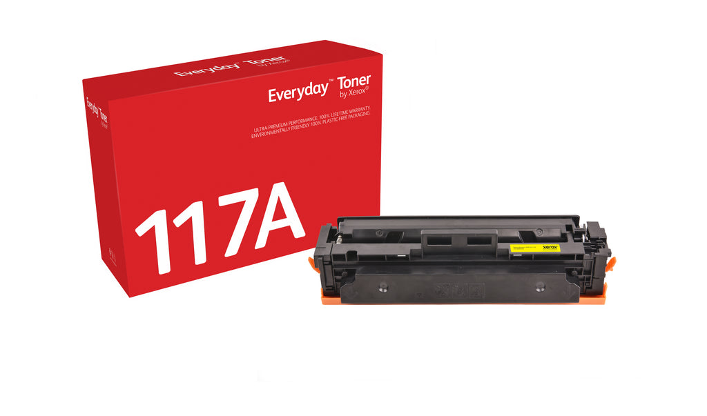 Toner Everyday™ Jaune de Xerox compatible avec HP 117A (W2072A), Capacité standard