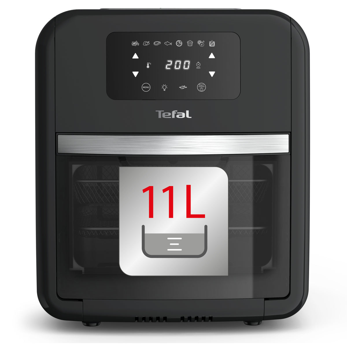Tefal Easy Fry FW501815 Varmlufts-stegeovn 2kW Sort - vue 3