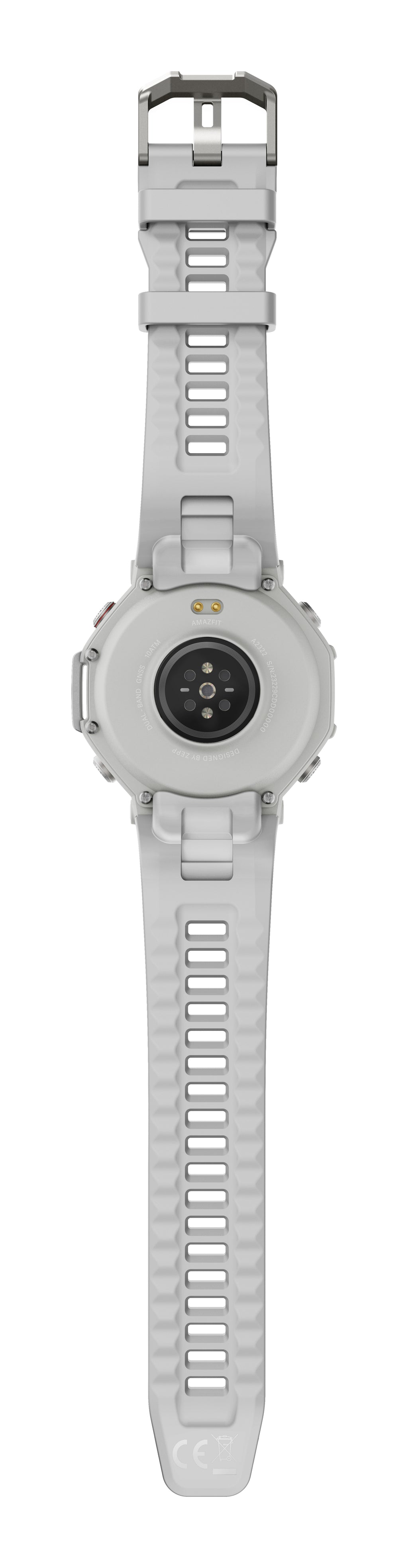 Amazfit T-Rex 3 3,81 cm (1.5") AMOLED Numérique 480 x 480 pixels Écran tactile Acier inoxydable GPS (satellite)