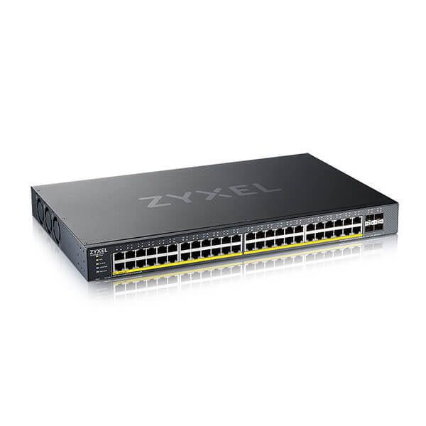 Zyxel XGS1935-52HP Géré L2/L3 Gigabit Ethernet (10/100/1000) Connexion Ethernet, supportant l'alimentation via ce port (PoE) - vue 2