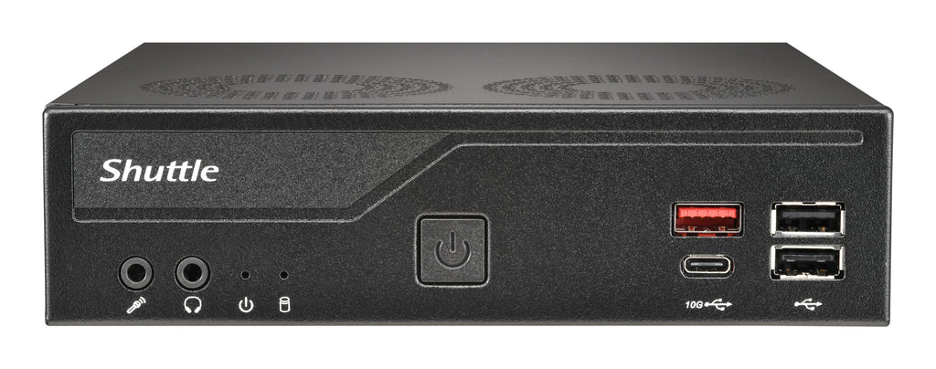 Slim PC Barebone DH810 S1851, HDMI 2.1, DP, USB-C, 2x M.2, Dual LAN 1G/2.5G, VESA