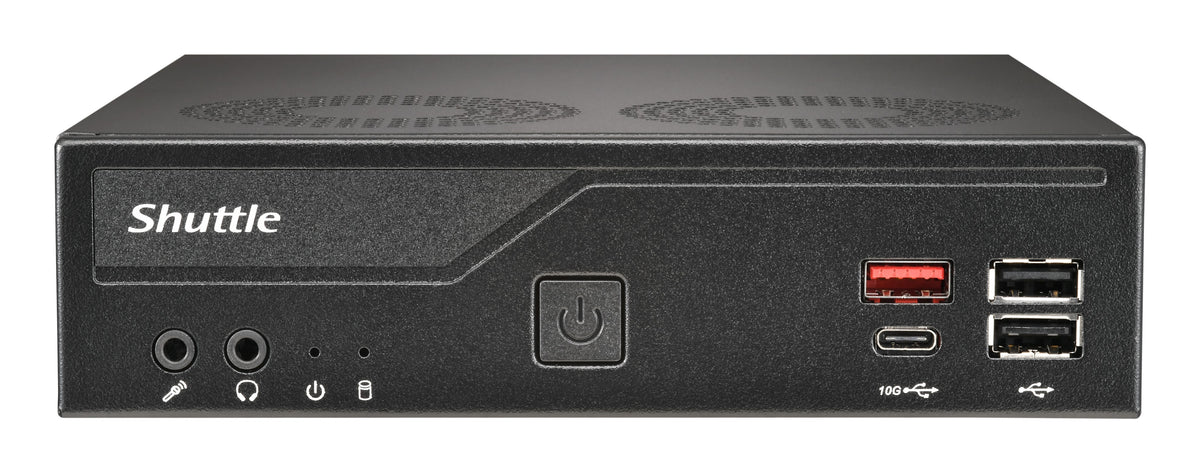 Slim PC Barebone DH810 S1851, HDMI 2.1, DP, USB-C, 2x M.2, Dual LAN 1G/2.5G, VESA