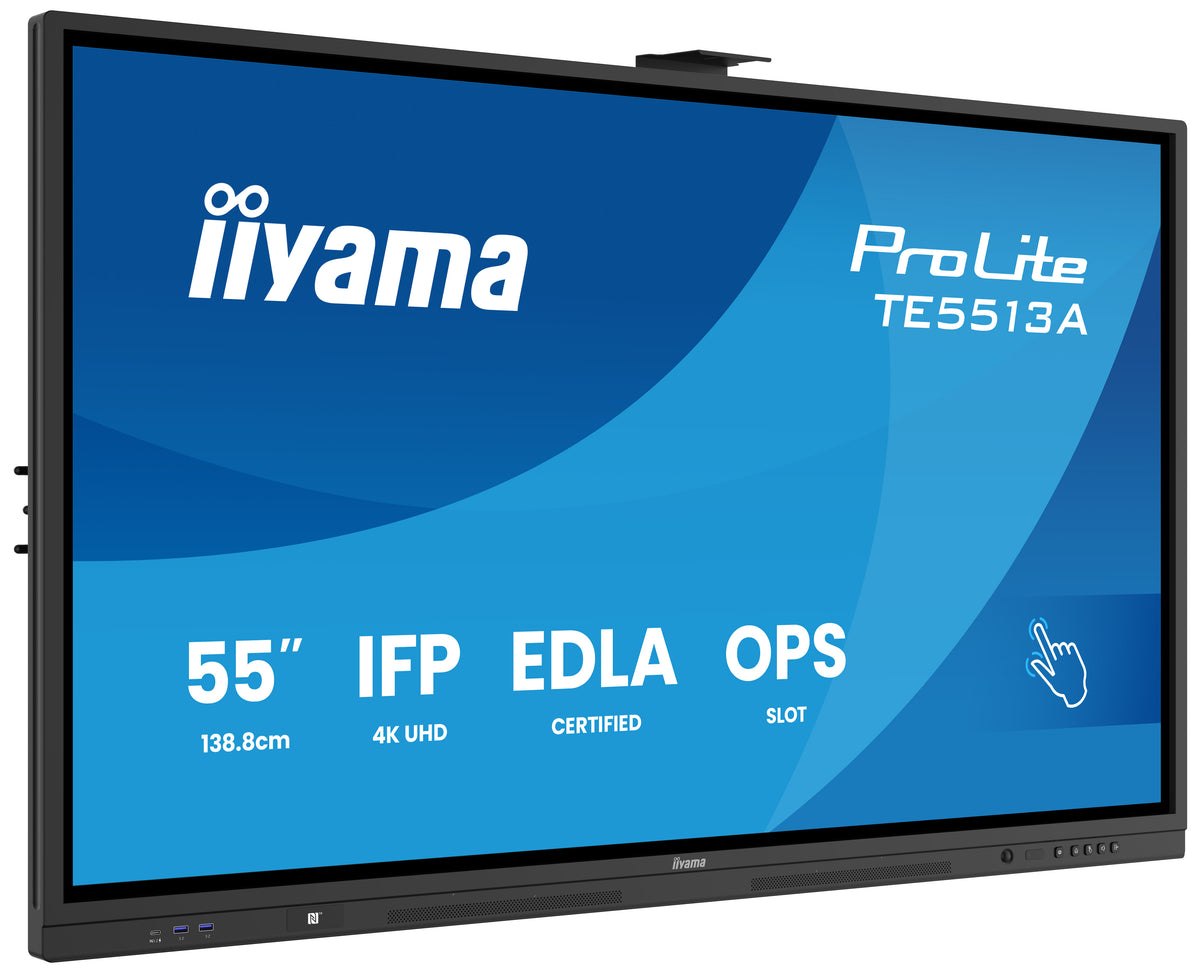 iiyama TE5513A-B2AG Signage Display 138.7 cm (54.6') Wi-Fi 138,7 cm (54.6") Wifi 4K Ultra HD Écran tactile Intégré dans le processeur Android - vue 5