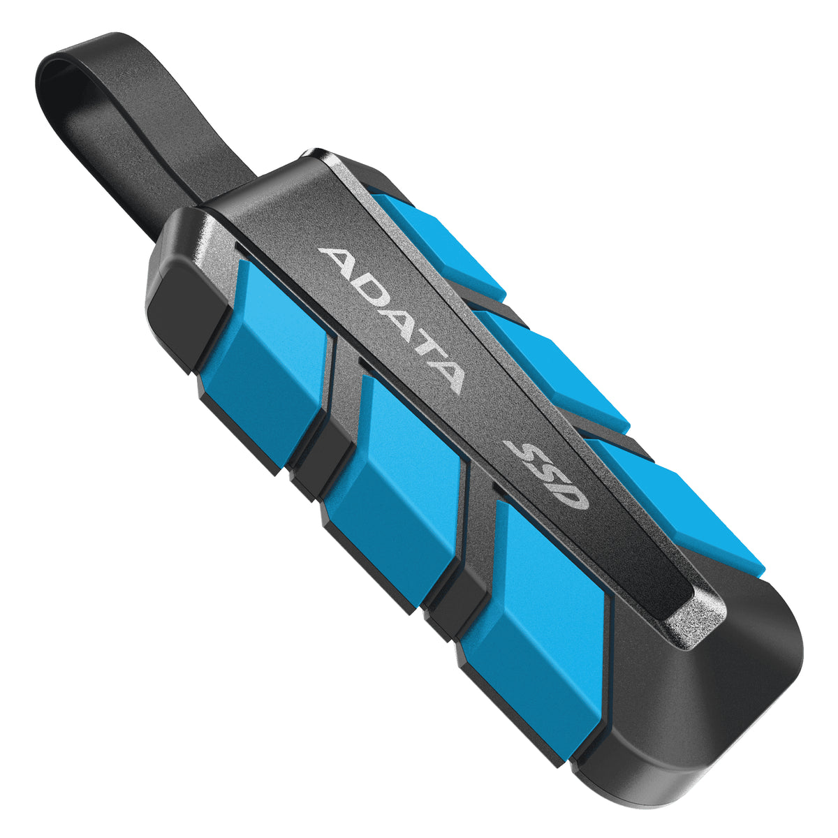 ADATA Externe SSD SC740 2TB Plug&Go blue 1050/1000 MIL.STD 2 To USB Type-C 3.2 Gen 2 (3.1 Gen 2) Noir, Bleu