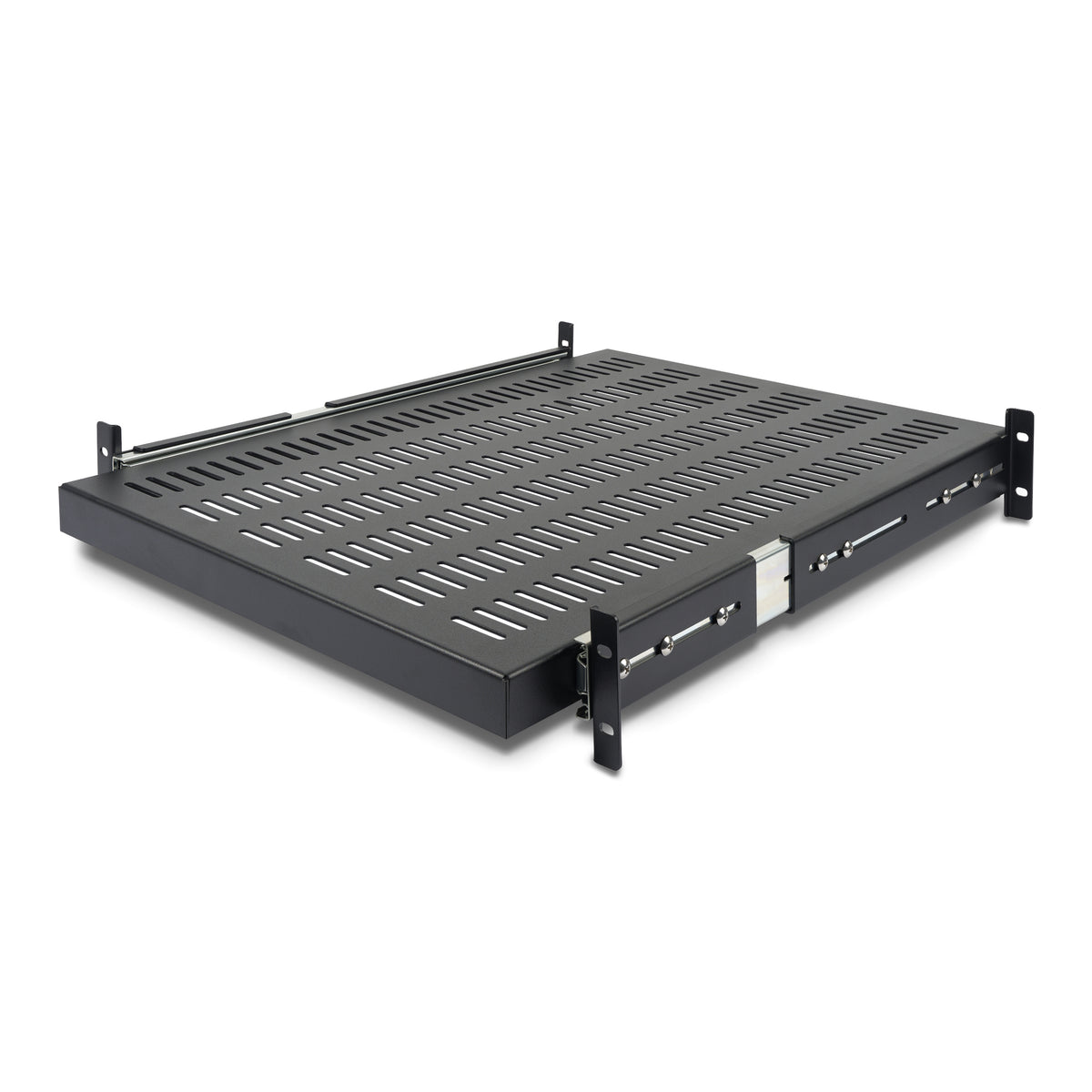 StarTech.com Étagère Coulissante pour Rack Serveur 2U, Profondeur Ajustable 48 cm, Capacité 22.7kg