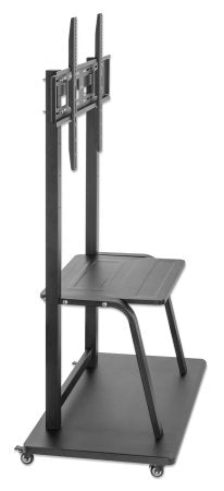 Manhattan Support TV sur Roulettes pour Écrans 37" à 100", VESA 200x200 à 800x600 mm, Charge Max 150 kg, Hauteur Réglabl