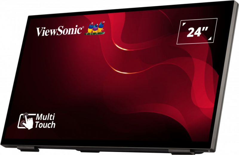 Viewsonic TD2465 Écran d'affichage dynamique Écran plat interactif 61 cm (24") LED 250 cd/m² Full HD Noir Écran tactile - vue 7