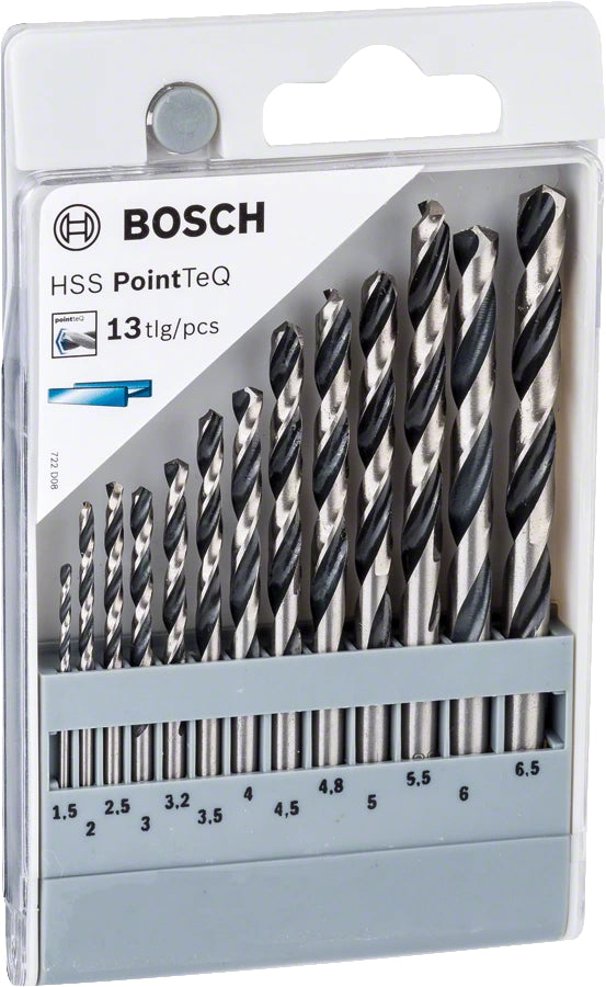 Bosch Bosch Packs de forets HSS PointTeQ