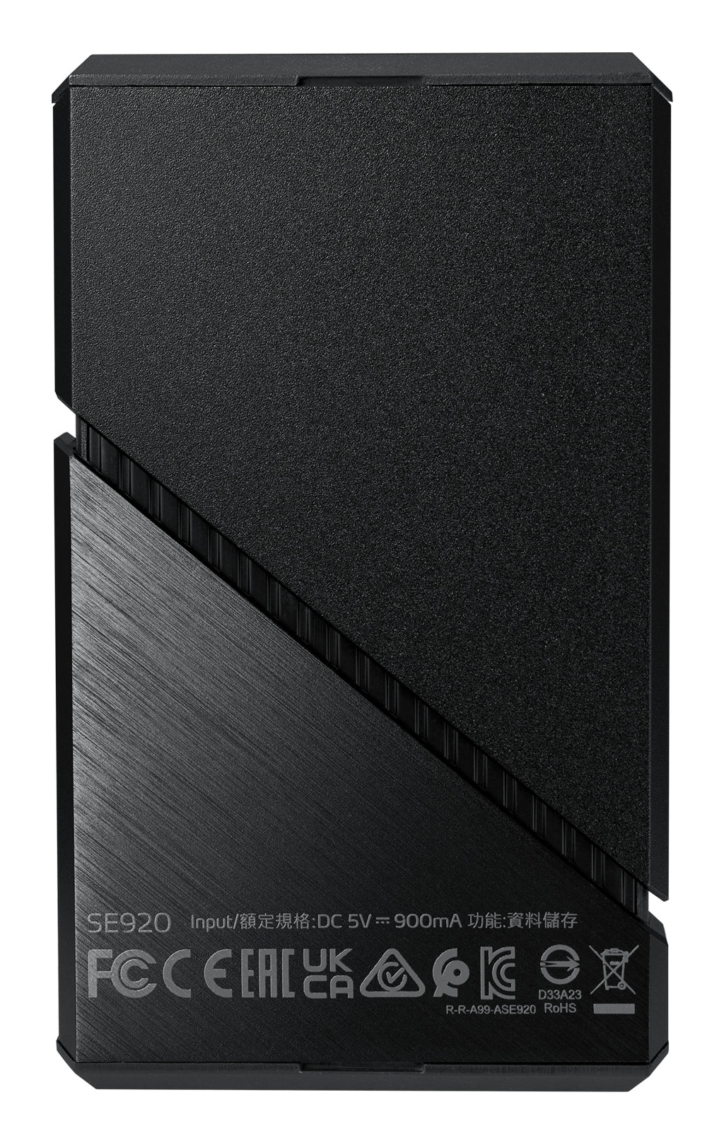 ADATA SE920 SSD Externe 1 To Thunderbolt USB Type-C 3.2 Gen 2, Noir
