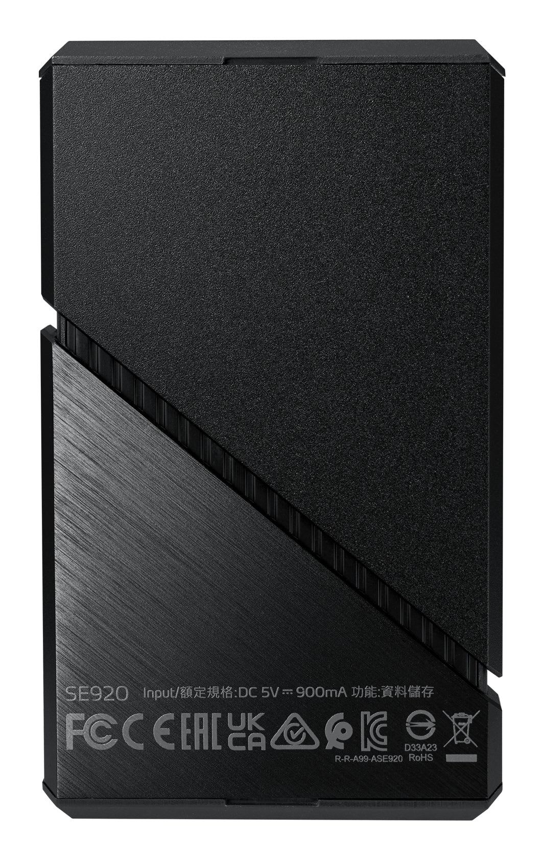 ADATA SE920 SSD Externe 1 To Thunderbolt USB Type-C 3.2 Gen 2, Noir