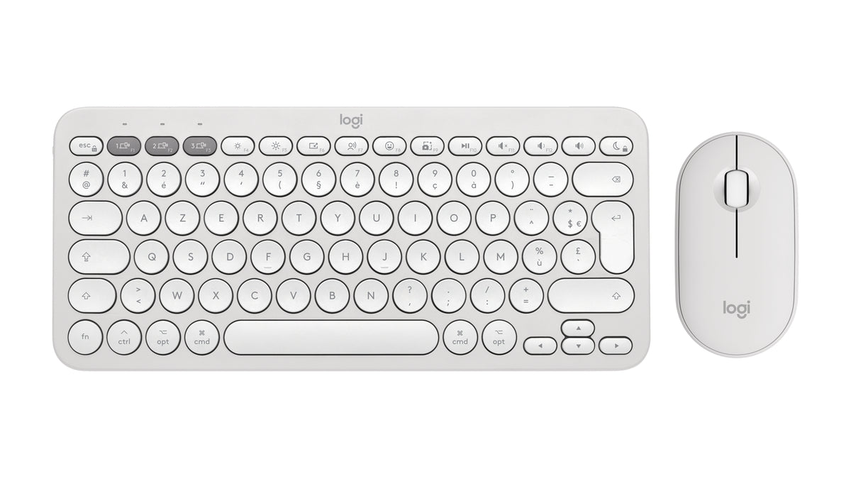 Logitech Pebble 2 Combo - Ensemble Clavier et Souris Sans Fil, Disposition US International