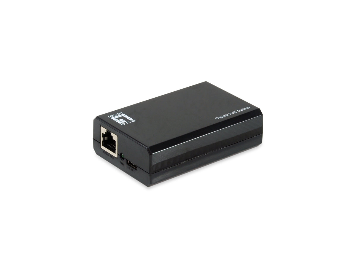 Séparateur Voix-Données POS-5001 Ethernet avec Support PoE, Noir
