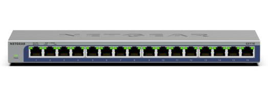 NETGEAR GS116 Non-géré L2 Gigabit Ethernet (10/100/1000) Noir