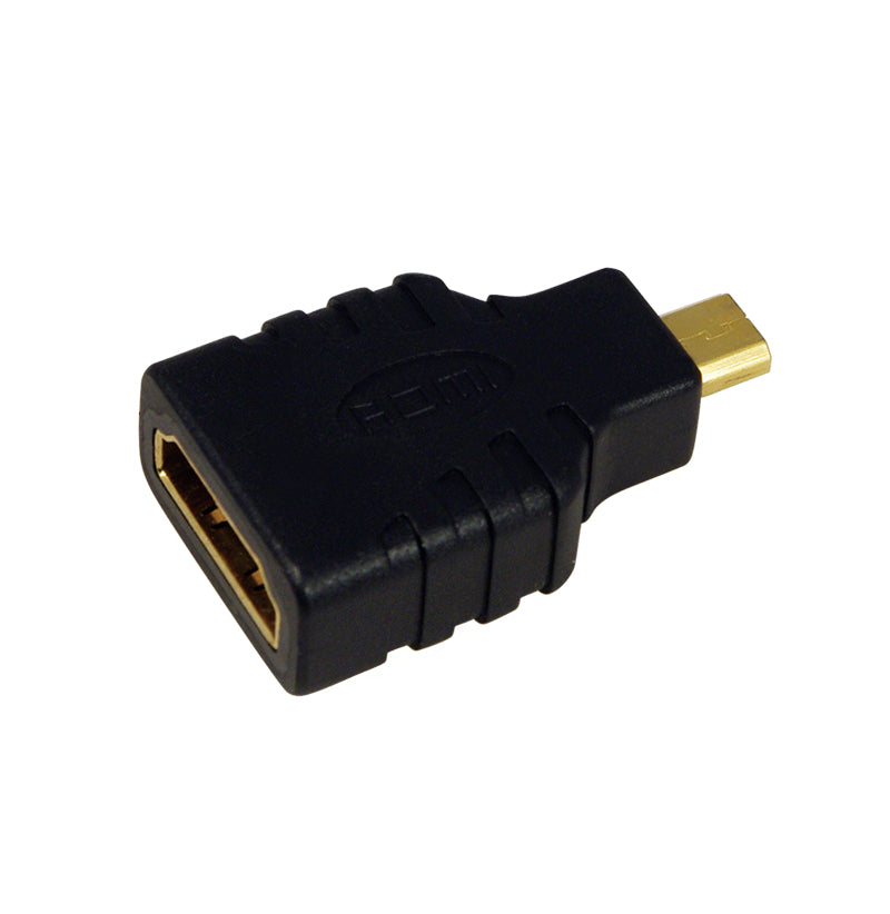 LogiLink AH0010 câble vidéo et adaptateur HDMI Type A (Standard) HDMI Type D (Micro) Noir - vue 2