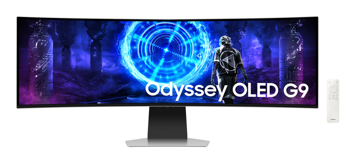 Samsung S49DG950SU Écran PC 49" Dual QHD OLED 5120 x 1440 Argent