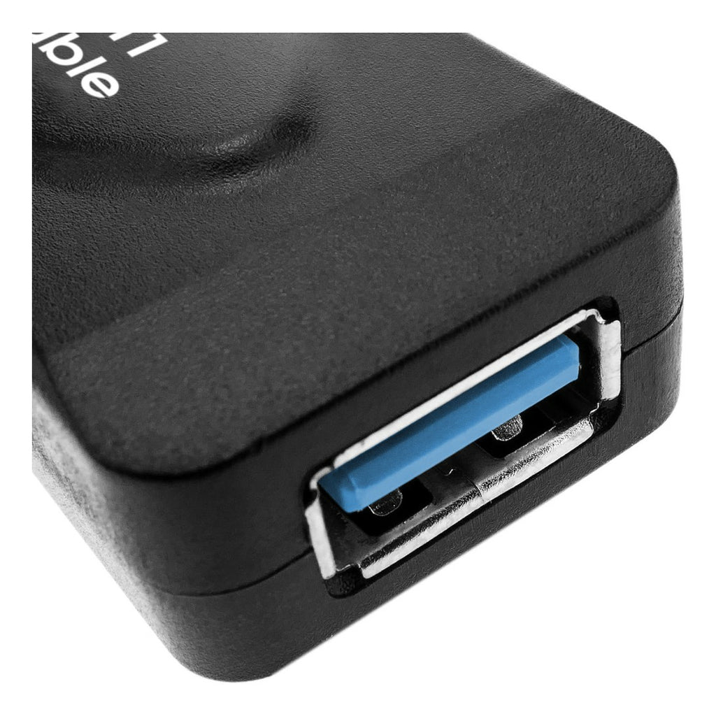 Câble USB 3.2 Gen 1 (3.1 Gen 1) USB-A vers USB-A, 5 m, Noir, ICUR3050G