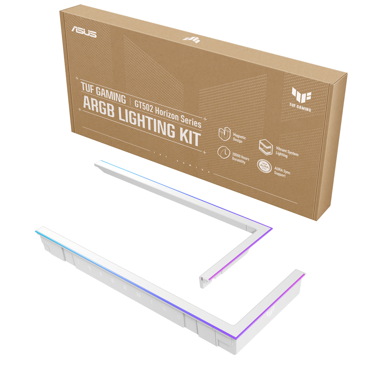 ASUS TUF GAMING GT502 Horizon ARGB Lighting Kit White Kit d'amélioration de l'éclairage RVB