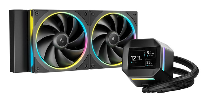 Deepcool LM240 Refroidissement Liquide 120 mm, Noir