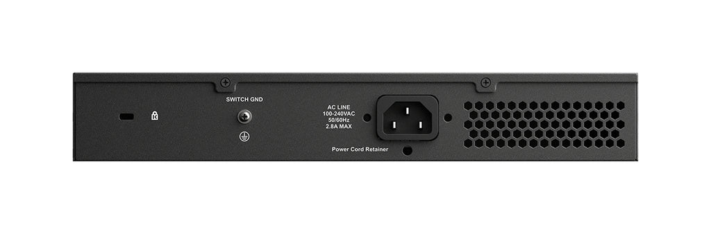 D-Link DGS-1010MP/E Commutateur Réseau Non-géré L2 Gigabit Ethernet PoE 1U Noir