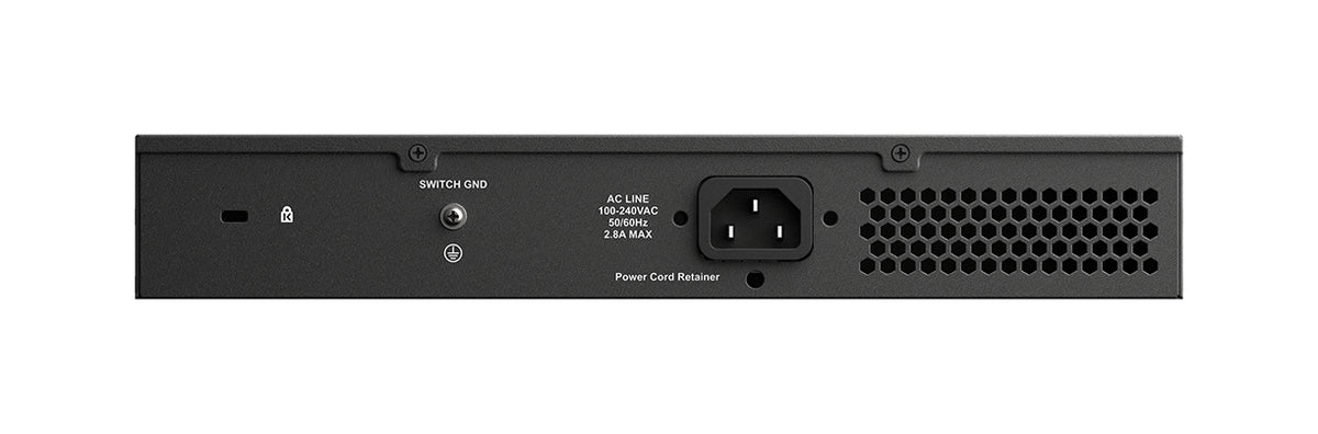 D-Link DGS-1010MP/E Commutateur Réseau Non-géré L2 Gigabit Ethernet PoE 1U Noir