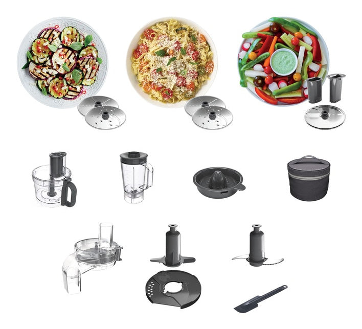 Kenwood MultiPro Express robot de cuisine 1000 W 3 L Argent