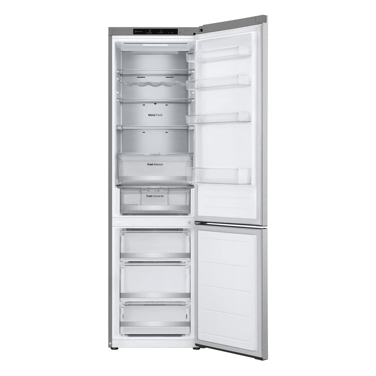 LG GBV7280BMB Pose libre 387 L Acier inoxydable - vue 3