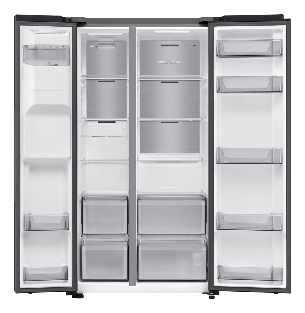 Samsung RS70F64KDF frigo américain Pose libre 640 L Noir