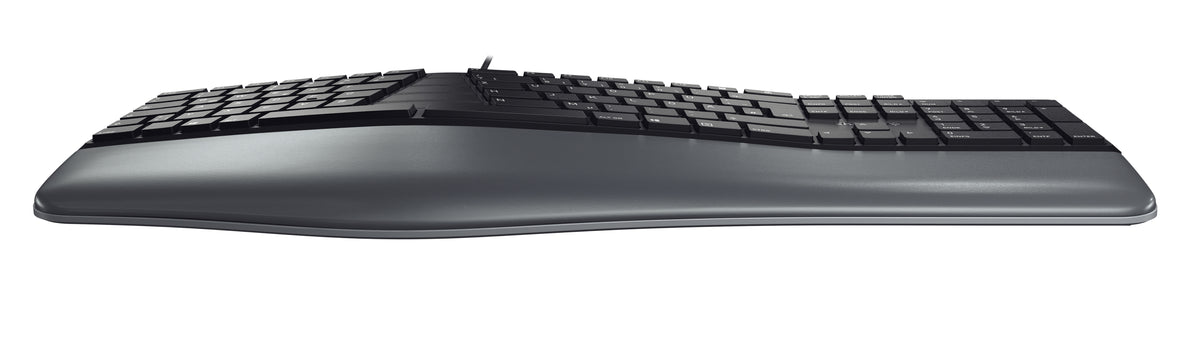 CHERRY KC 4500 ERGO Clavier Ergonomique USB QWERTY Anglais UK Noir