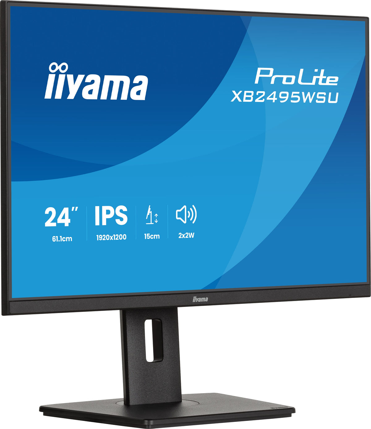 iiyama ProLite XB2495WSU-B1 Écran PC 24.1" WUXGA 1920 x 1200 LCD Noir