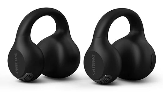 Philips 2000 series TAQ2000BK Casque True Wireless Stereo (TWS) Clip d'oreille, Open-ear Appels/Musique Bluetooth Noir