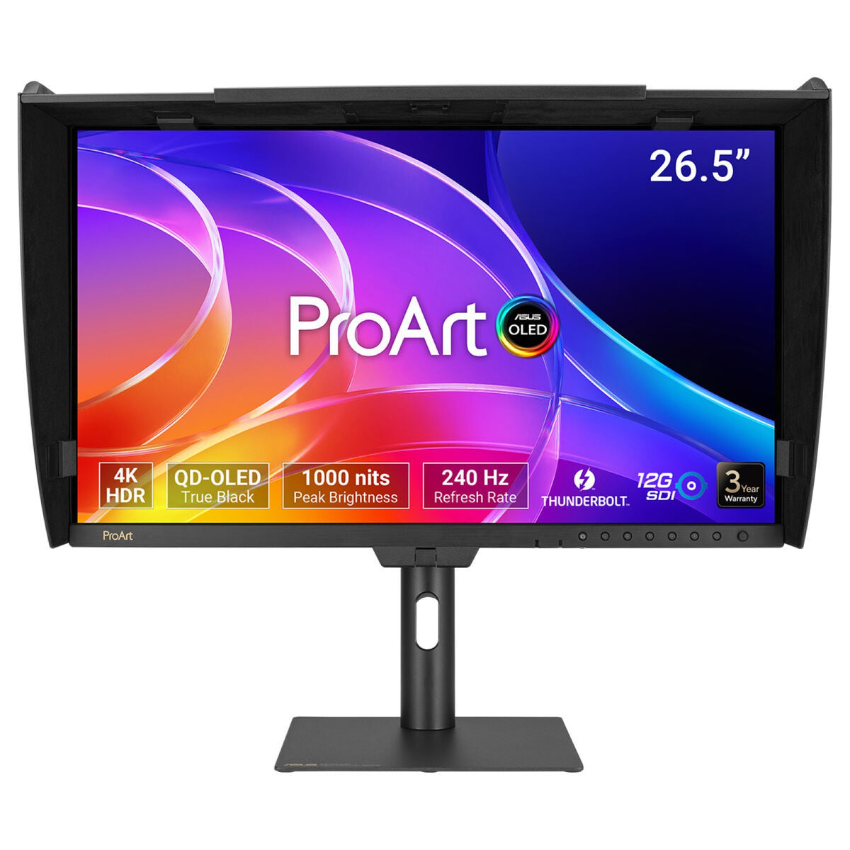 ASUS ProArt OLED PA27USD Écran PC 26.5" 4K Ultra HD QD-OLED Noir